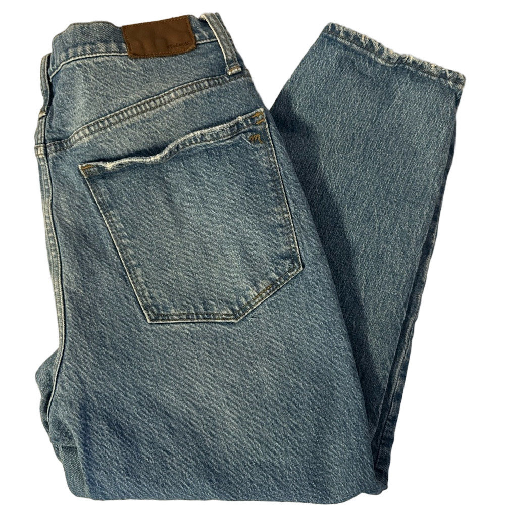 Madewell The Balloon Classic Straight Medium Wash Jeans Size 30P